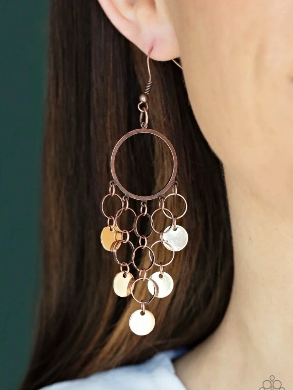 Paparazzi CYBER CHIME multi earrings